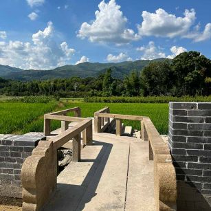 江西花岗岩仿古石材景区使用案例