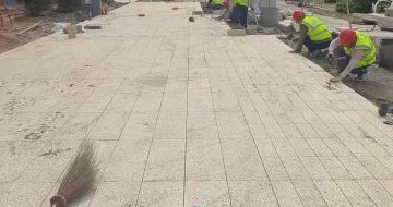 江西黄金麻荔枝面地铺案例