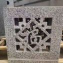 江西 芝麻白花岗岩镂空雕花灯笼