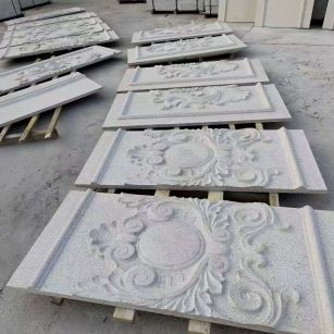 江西 芝麻白干挂雕花板