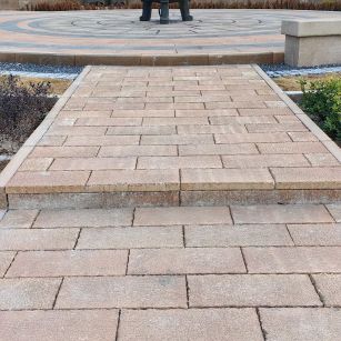 江西仿古石铺装效果