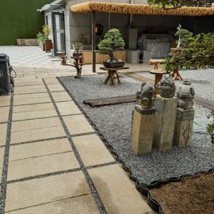 江西仿古石铺装效果