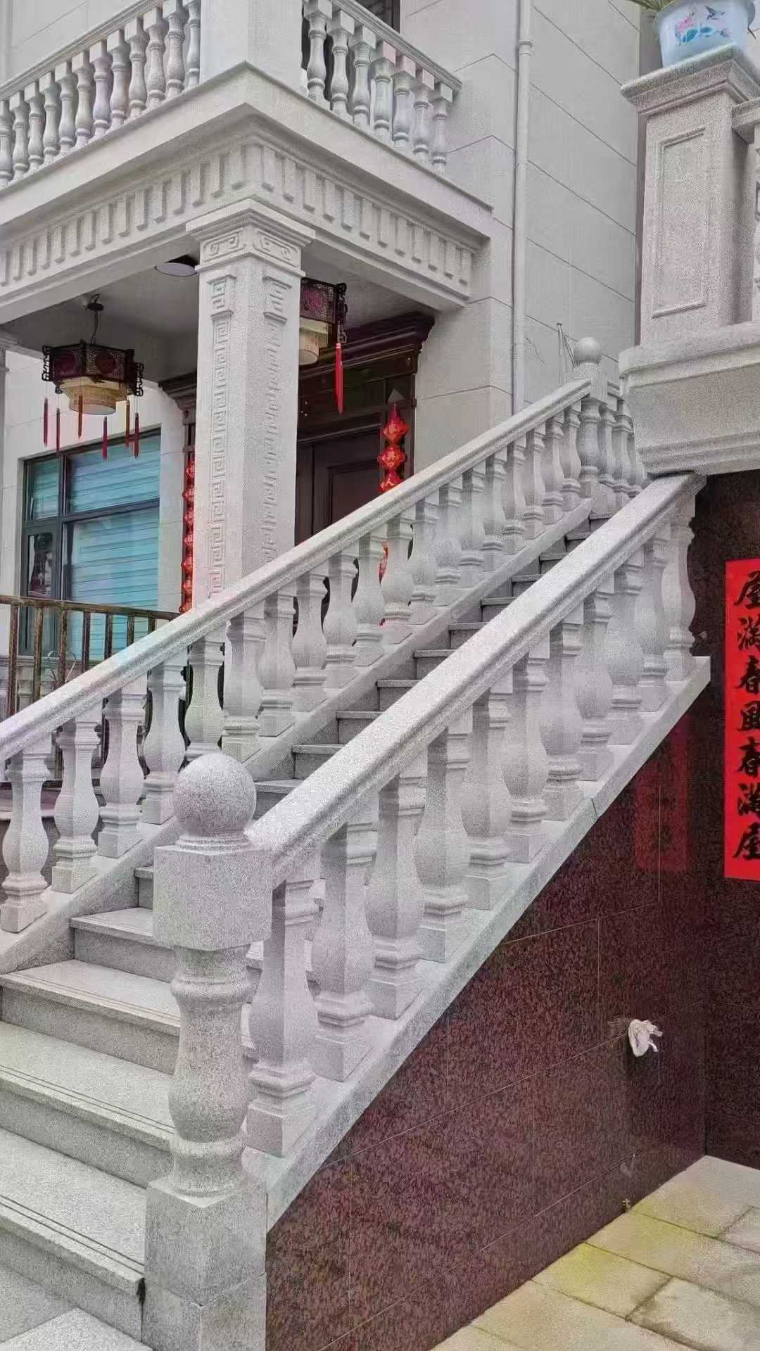 江西 天然石材 阳台庭院护栏、栏杆