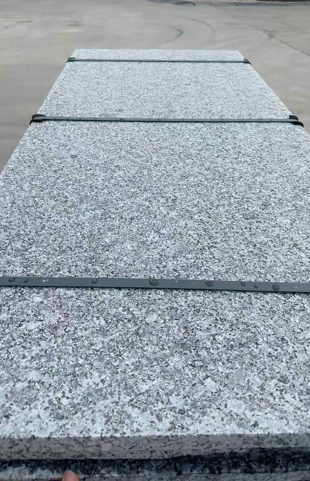 江西 芝麻黑火烧面毛板，条板，半成品