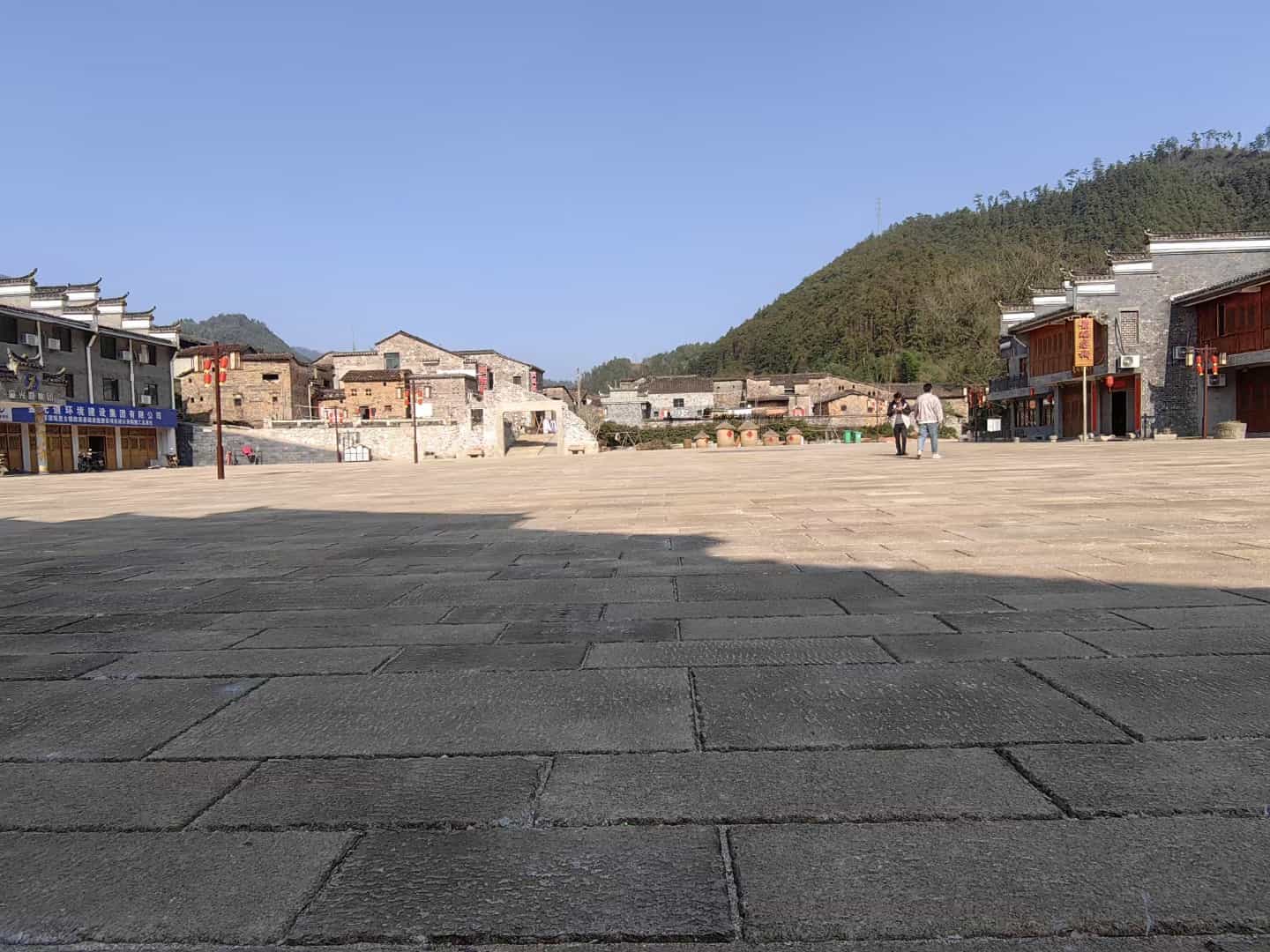 江西仿古石铺装效果