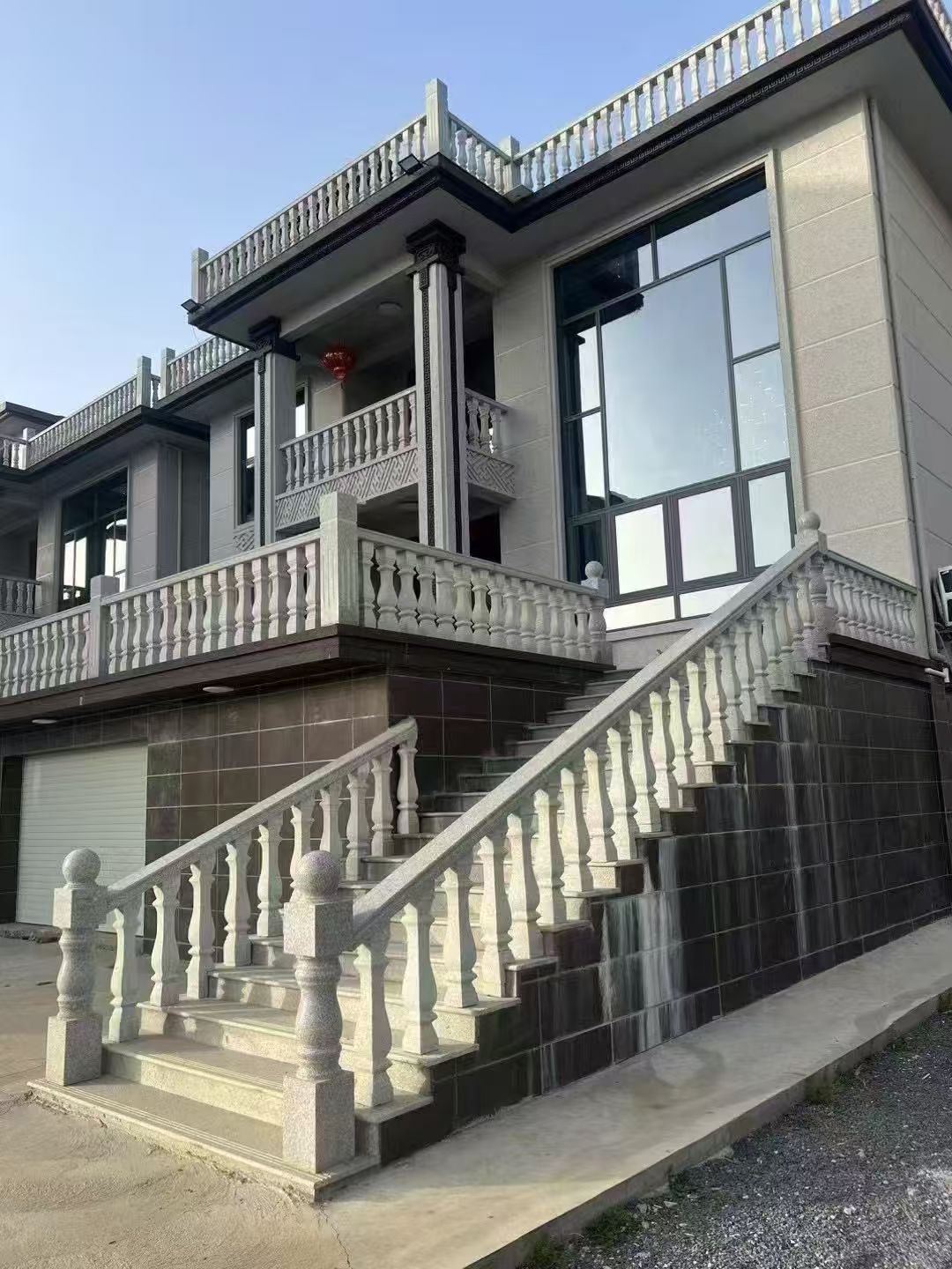 江西 芝麻白别墅阳台栏杆，楼梯栏杆