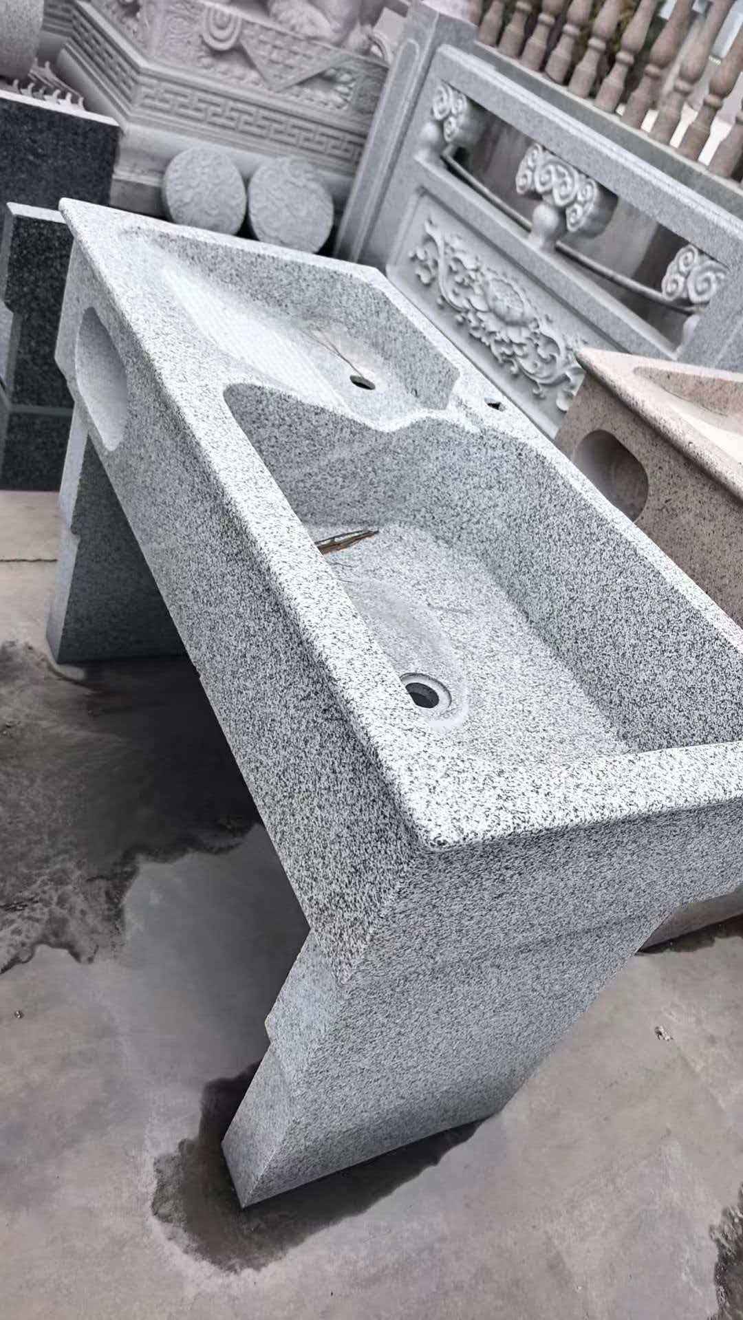 江西 花岗岩石材洗手池，洗衣池