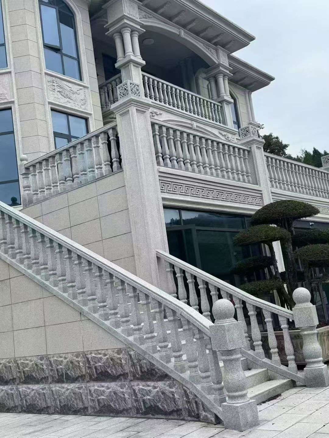 江西 芝麻白别墅，栏杆