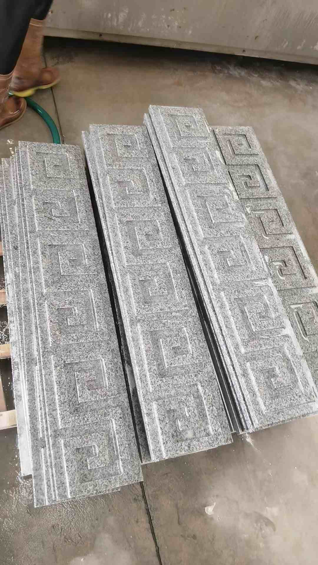 江西 别墅回纹线条，雕刻