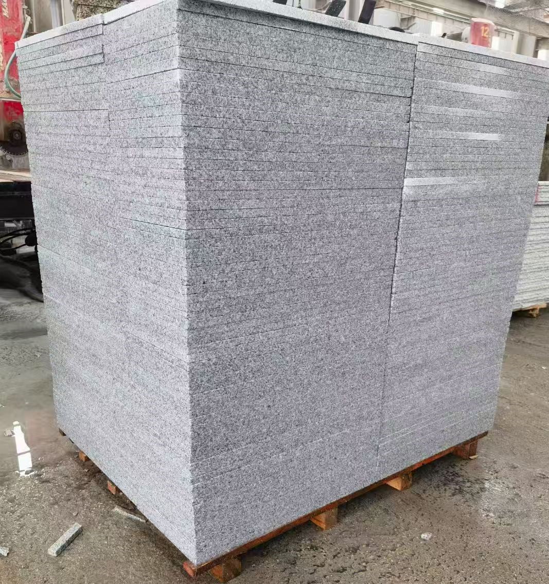 江西 火烧面地铺石，街道广场园林市政工程板，1.8~5.0厚均有现货