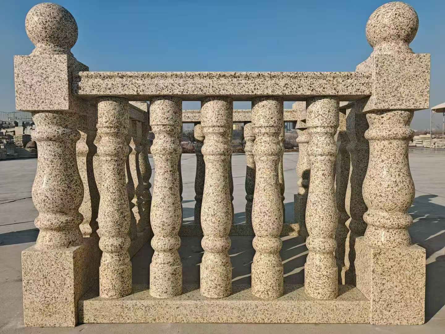 江西 黄金麻栏杆（扶手，花瓶柱，将军柱）